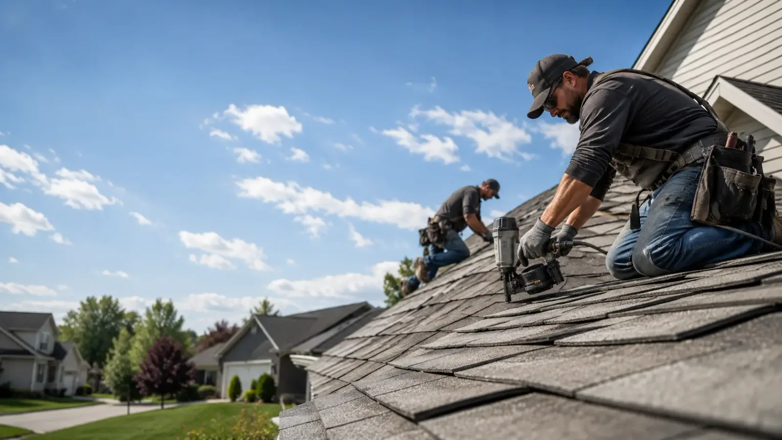 Storm Damage Roof Repair in Hunter, OK near me